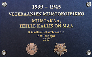 Veteraanien muistokoivikko J&auml;rvel&auml;